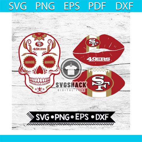 San Francisco 49ers Svg, NFL Svg, Bundle, Svg, Cricut File, - Inspire ...