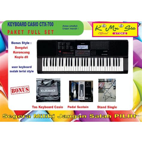 Jual Casio Keyboard Ctx Ctx Ct X Ctx Paketan Atau Non