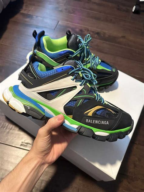 Balenciaga Balenciaga Track Green White Blue Gem