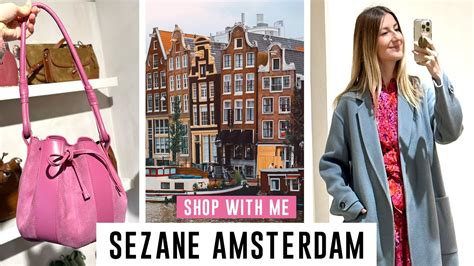 Sezane Haul Try On Store Tour Amsterdam Shop With Me YouTube