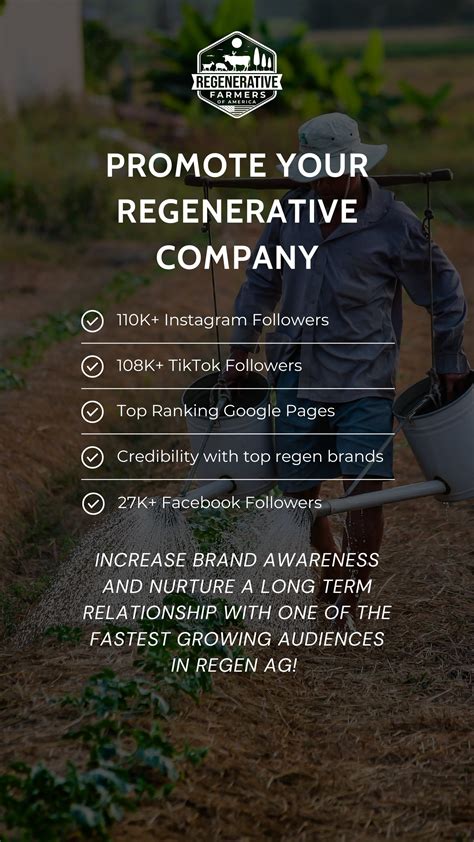 Listing On Regenerative Farmers Of America 2025 — Regenerative Farmers