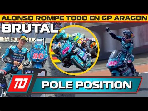 Impresionante El Colombiano David Alonso Se Lleva La Pole Positions