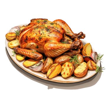 Pollo Entero Asado Png Ai Generativo PNG Tostar Png Ai PNG Imagen