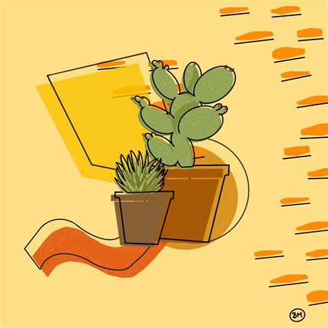 Plant Aesthetic, Cactus Plants, Pikachu, Digital Art, Abstract, Summary, Cacti, Cactus