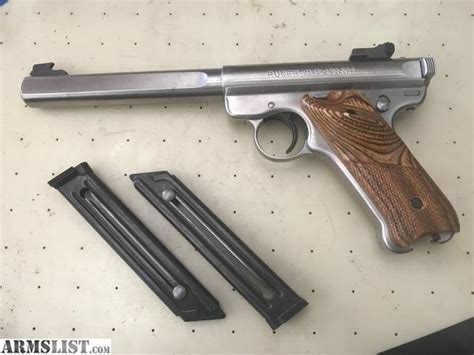 Armslist For Sale Ruger Mk Ii Stainless Slabside