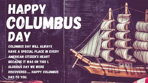 Happy Columbus Day 2021 Quotes HD Images Messages Sayings Greetings