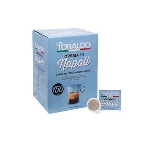 Cialde Caffè Toraldo Crema di Napoli 150pz Coffeexpress