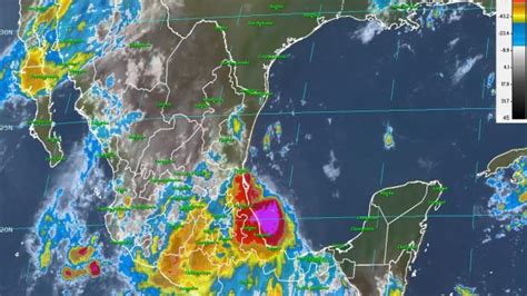 Franklin se debilita a baja presión al impactar como huracán