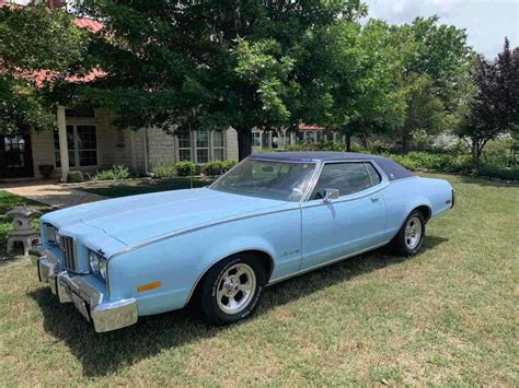 1973 Mercury Montego Mx Brougham Blue Rwd Automatic Classic Mercury