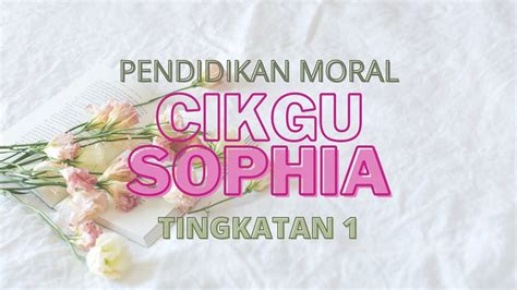 Unit 2 Insan Bermoral Pilihan Hidup Pendidikan Moral Tingkatan 1