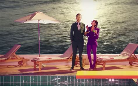 Calvin Harris Dua Lipa Are Poolside In One Kiss Video Slutty