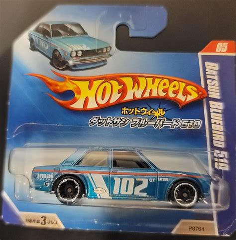 Hot Wheels Datsun 510 Bluebird Japan Short Card Very Rare 興趣及遊戲 玩具