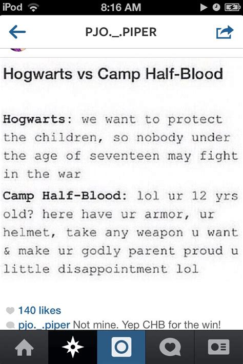 Hogwarts Vs Camp Halfblood Percy Jackson Fandom Percy Jackson Funny