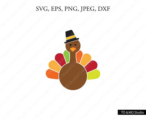 Turkey Svg Thanksgiving Turkey Svg Thanksgiving Clip Art Etsy