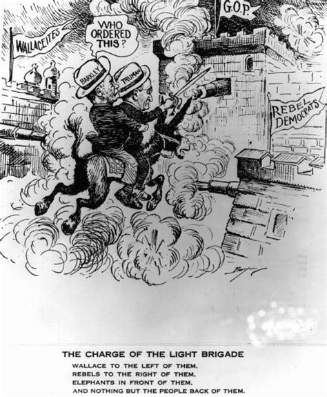 Presidential Campaign Of 1948 Using Political Cartoons Harry S Truman