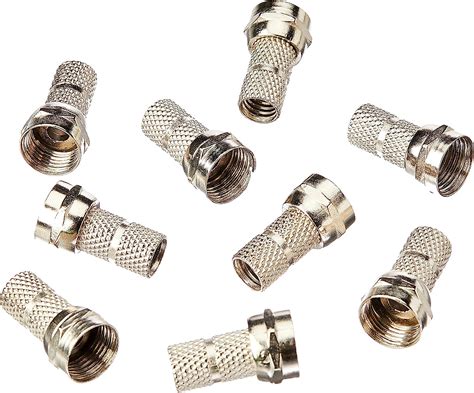 Foxlux Conector Coaxial Rosca Para Cabo Rg Pacote Unidades