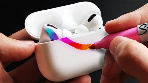 Custom Marker Airpods Pro Satisfying Youtube