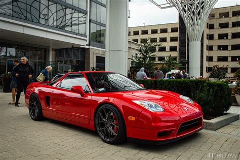 Red First Gen Acura NSX At Lincoln Common BenLevy