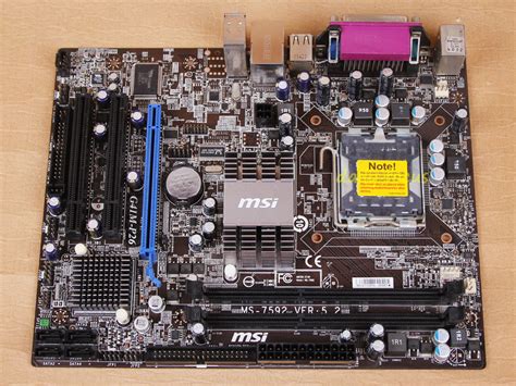 Msi Ms G M P Motherboard Lga Ddr Intel G Ebay