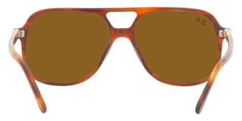 Ray Ban™ Bill Rb2198 954 33 56 Sunglasses In Striped Havana