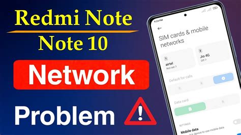 How To Fix Redmi Note Network Problem Redmi Note No Service