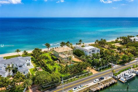 OCEANFRONT GATED ESTATE ON HILLSBORO MILE Florida Luxury Homes