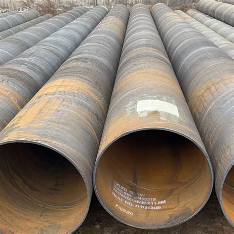 En Welded Steel Pipe Piles Well Screen Casing Steel Pile Pipe