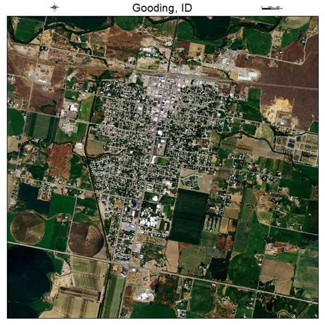 Aerial Photography Map of Gooding, ID Idaho