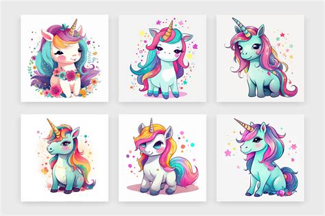 Baby Unicorn Illustration for Kids Graphic by iftikharalam · Creative ...