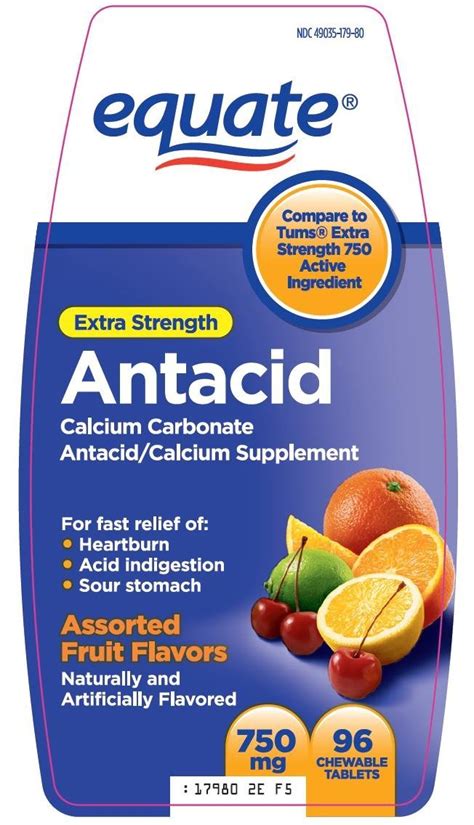 Equate Antacid (tablet, chewable) Wal-Mart Stores Inc