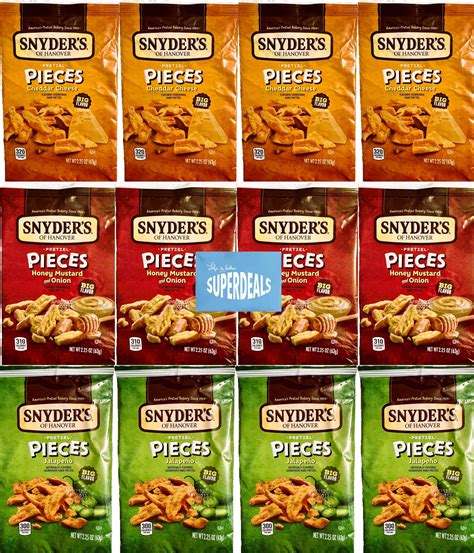 Snyder S Of Hanover Pretzel Oif Pieces Variety Pack Cheddar