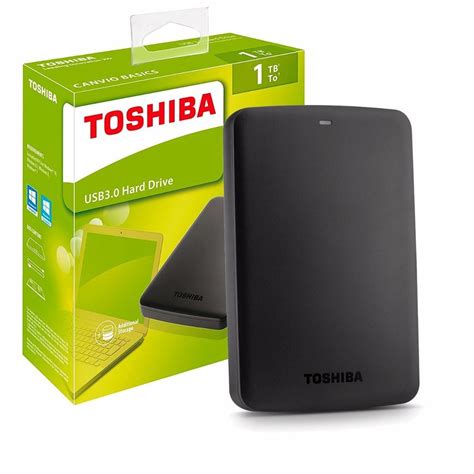 Toshiba Canvio Basics USB 3 0 Portable External Hard Disk Drive 1TB