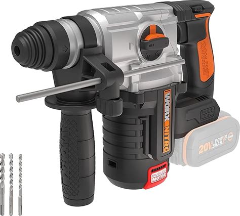 Worx Nitro Marteau Perforateur Sans Fil V Moteur Brushless