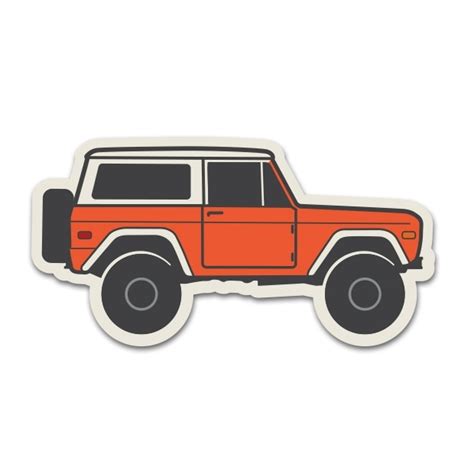 Vintage Bronco Sticker