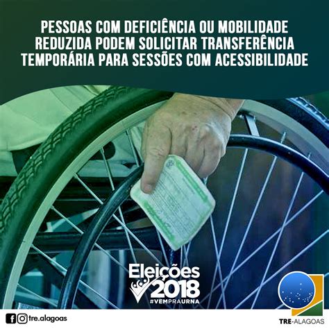 Pessoas Com Deficiência Ou Mobilidade Reduzida Podem Solicitar Transferência Temporária Para