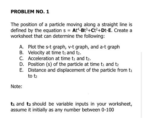 Answered Problem No 1 The Position Of A Bartleby