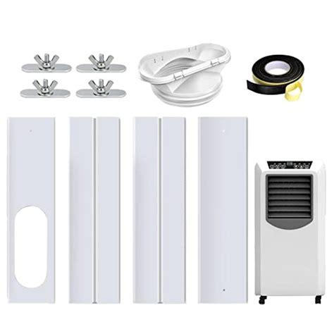 Yuab Portable Air Conditioner Window Kit Ac Vent Kit Novel Sliding Rail Ac Window Vent Kit