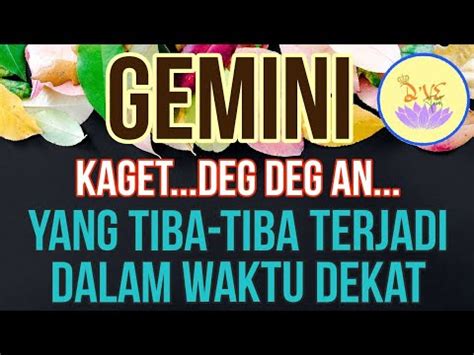 Zodiak Gemini Jangan Terkejut Kamu Akan Mengalami Ini Dalam Waktu