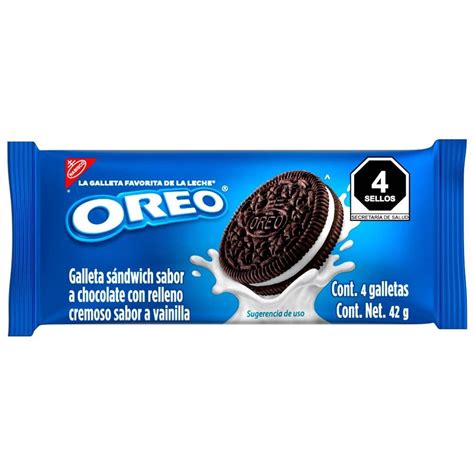 Galletas Oreo Con Relleno Cremoso Sabor A Vainilla G Walmart