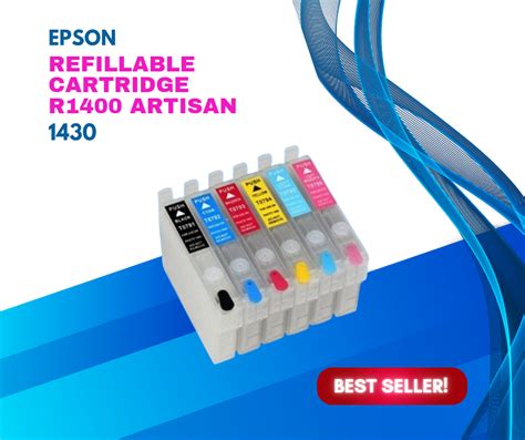 Dtf Epson Refillable Cartridge R1400 Artisan 1430 Torontodtfca