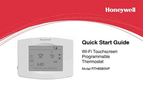 Honeywell Wifi Thermostat Rth8580wf Manual Toms Tek Stop