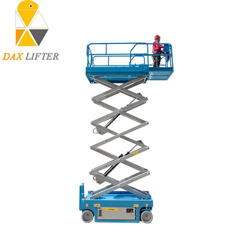 Portable Aerial Working Hydraulic Self Moving Scissor Lift Platform