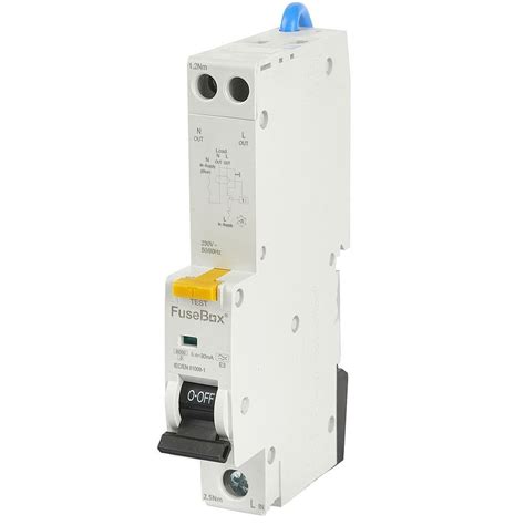 Fusebox Rcbo 32amp Type A B Curve Rta063230b