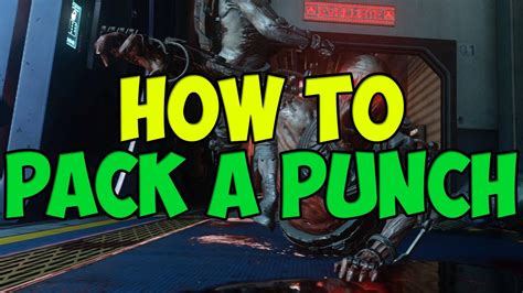 Exo Zombies How To Pack A Punch Upgrade Weapons Youtube