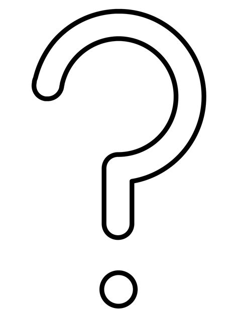 Black Question Mark Emoji Coloring Page Colouringpages Porn Sex Picture