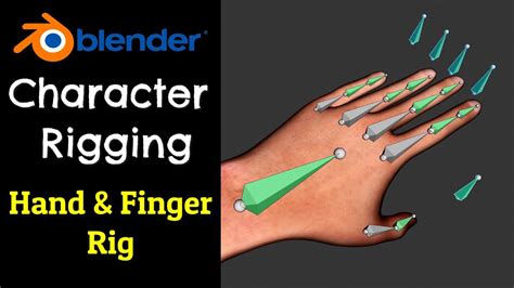 Blender Hand Finger Rig Tutorial Youtube