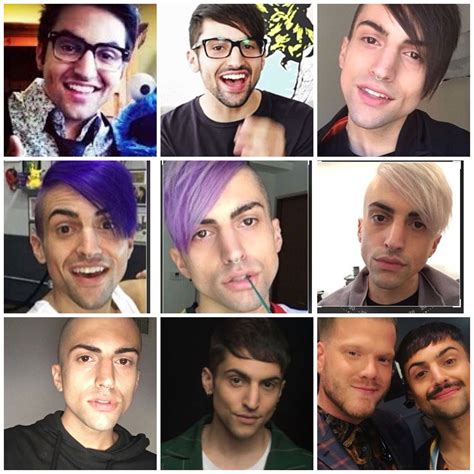 Evolution Of Mitch Grassi S Hair Mitch Grassi Pentatonix Scott And Mitch