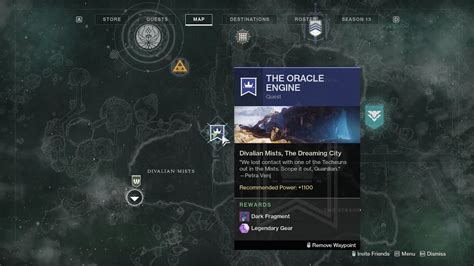 The Oracle Engine Quest The Dreaming City Youtube