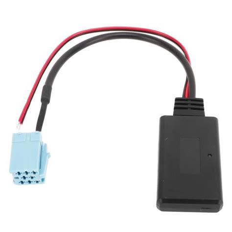 Dilwe Adaptateur auxiliaire Bluetooth Câble adaptateur audio sans fil