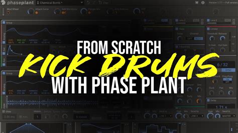 Creating Kick Drums From Scratch With Kilohearts Phase Plant Youtube